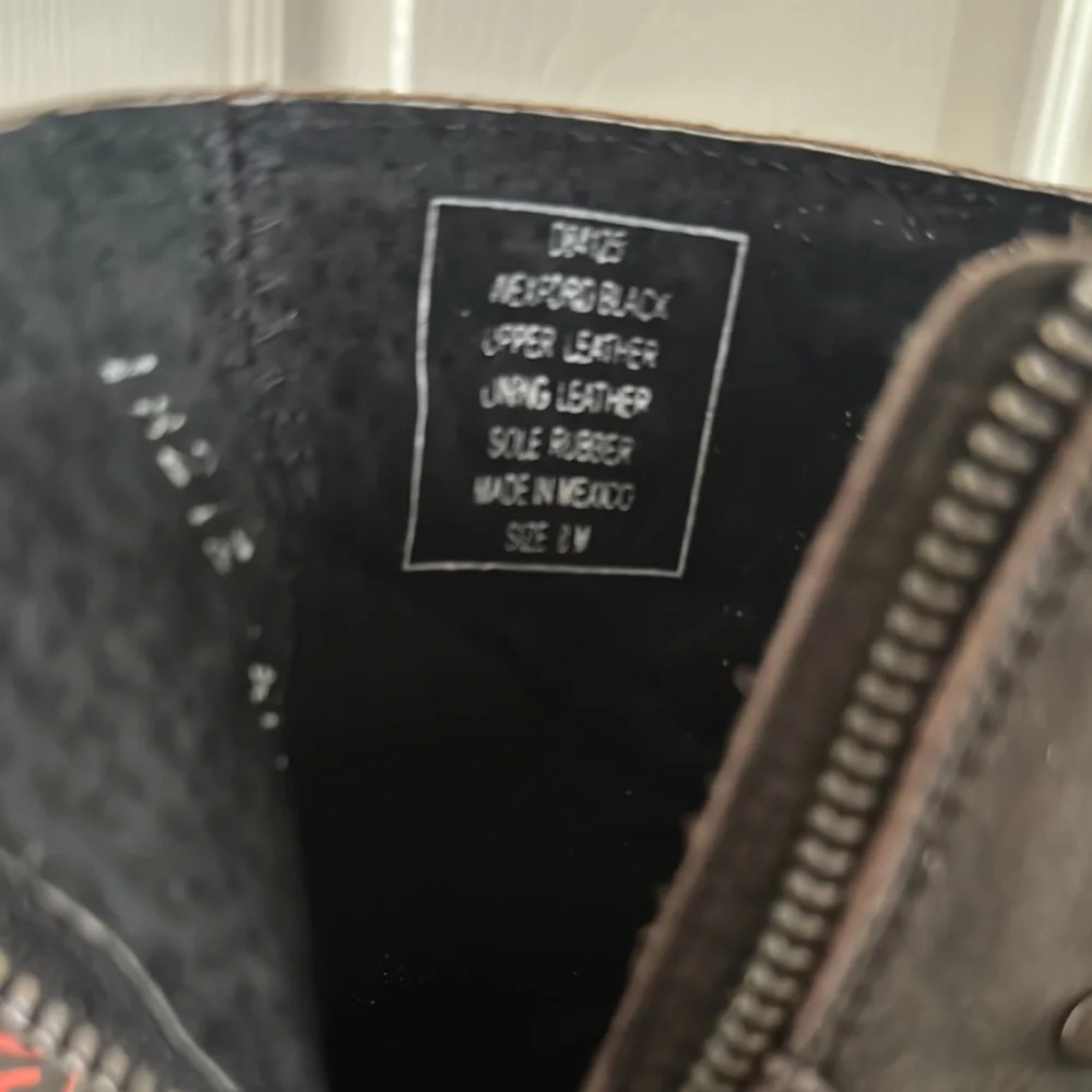 Harley-Davidson Gray Wexford Studded Boots - Picture 8 of 9